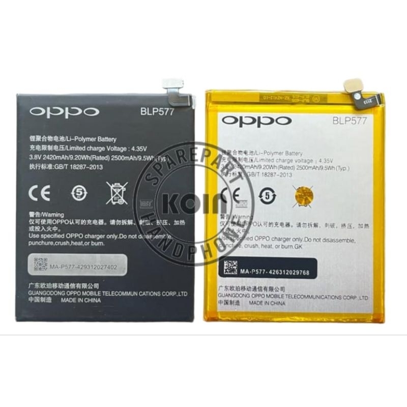 BATERAI/BATRE/BATTERY OPPO A51W/A51w MIRROR 5 BLP-577/BLP577 ORIGINAL