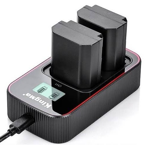 KINGMA BATTERY NP-FZ100 / NPFZ100 LCD DUAL CHARGER + BATERAI KINGMA