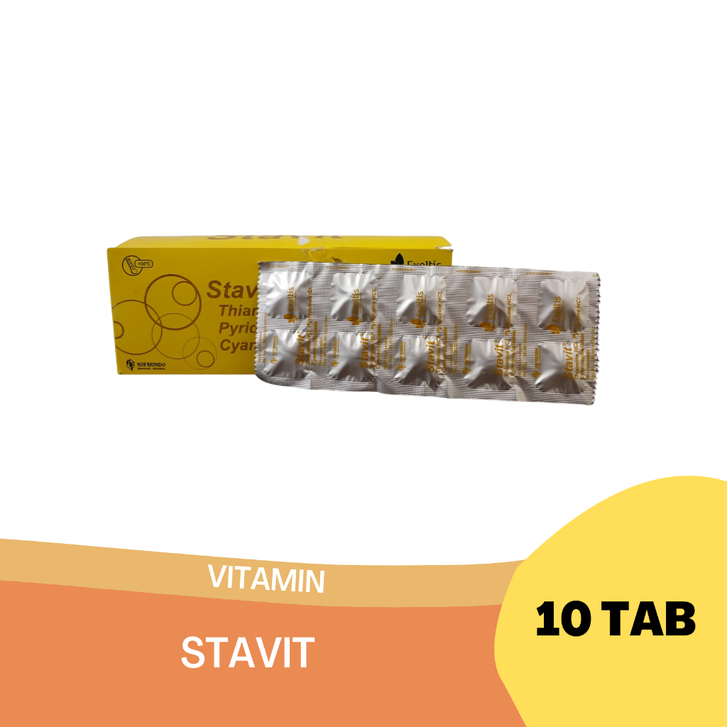 STAVIT 1 STRIP ISI 10 TAB