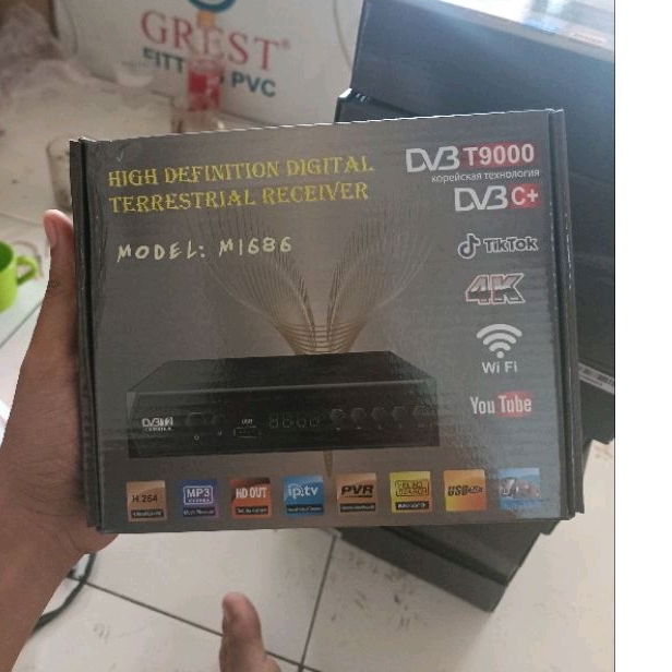 set top box hdtv new version dvb t2