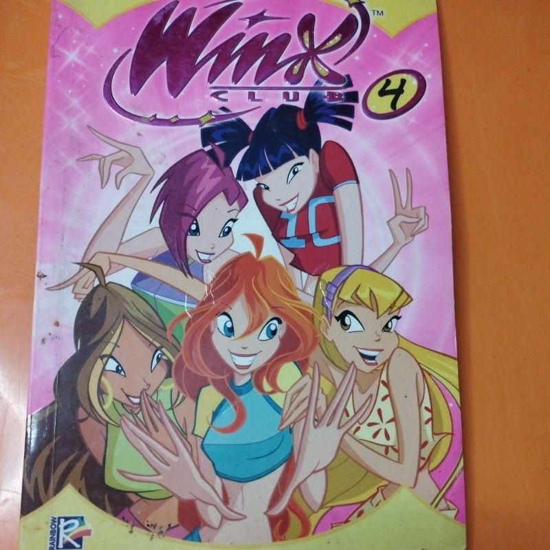 

PRELOVED BUKU NOVEL KOMIK WINX CLUB SERI 4 BUKU BEKAS MURAH