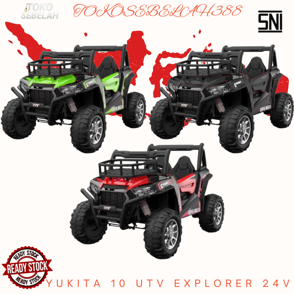 Mainan Anak MOBIL AKI UTV Explorer 24V - YUKITA 10