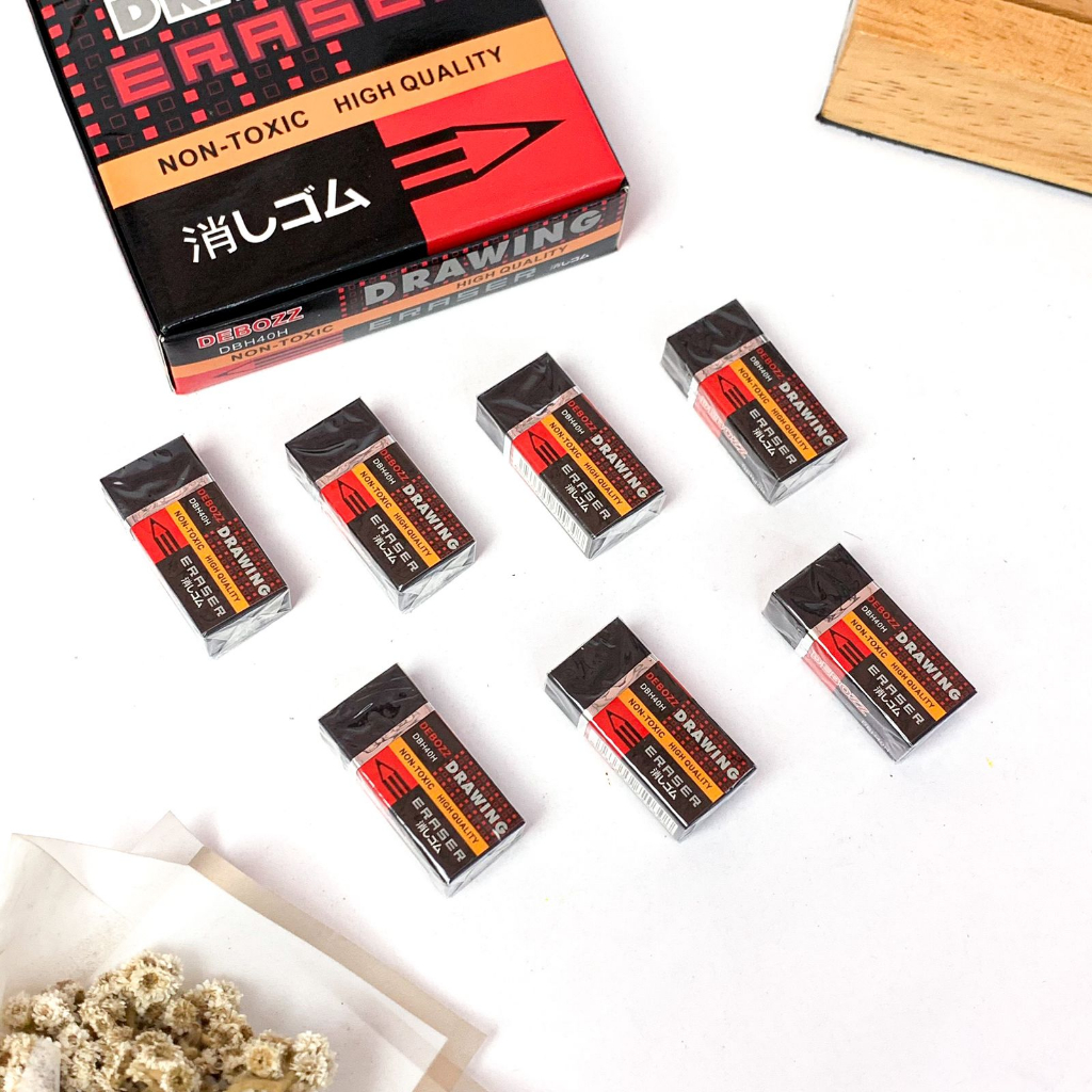 

PENGHAPUS ERASER DEBOZZ KECIL DBH40H NON-TOXIC HIGH QUALITY