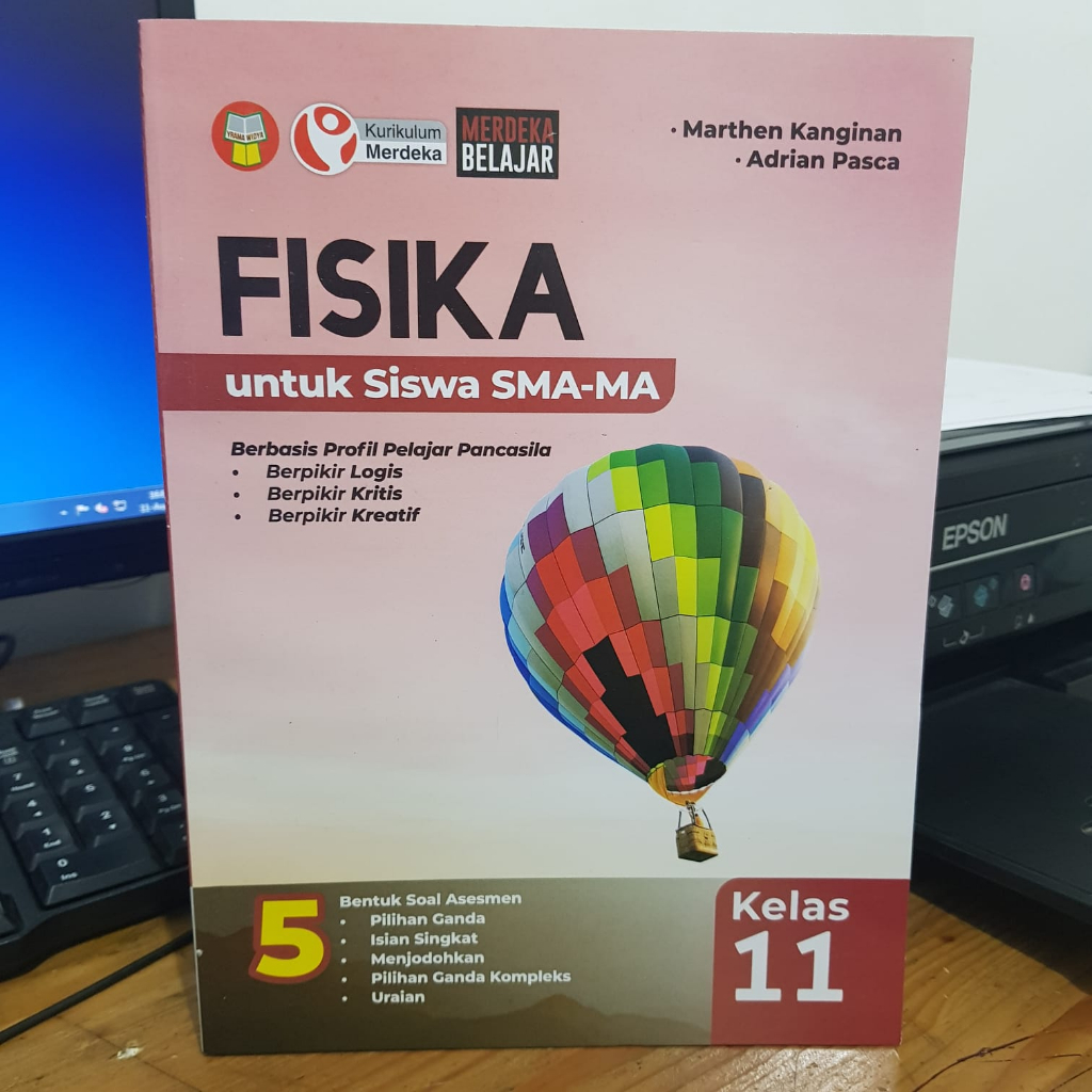 BUKU FISIKA UNTUK SISWA SMA/MA KELAS 11 (KUR.MERDEKA) - MARTEN - YRAMA WIDYA
