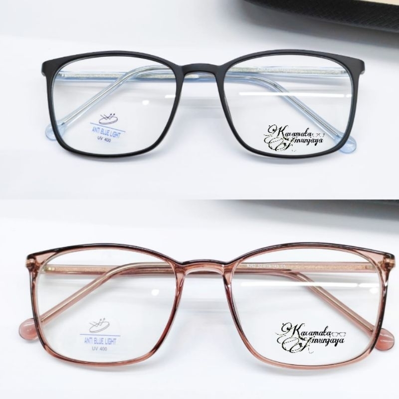 PAKET FRAME+LENSA | Kacamata Photocromic+Antiradiasi / BlueCromic ( kode 8252 )