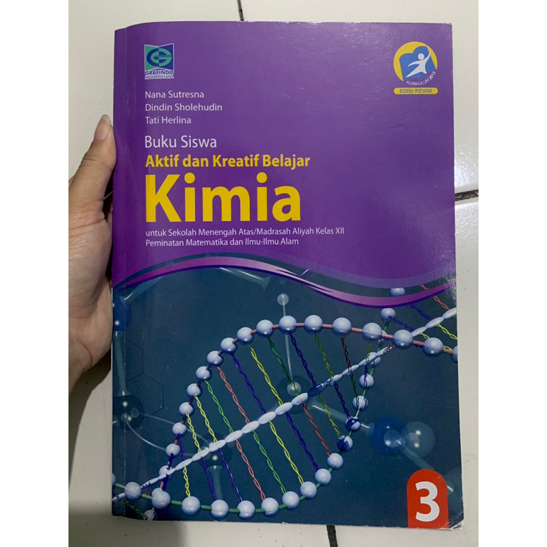 Buku SMA Kimia 3 (GRAFINDO MEDIA PRATAMA)