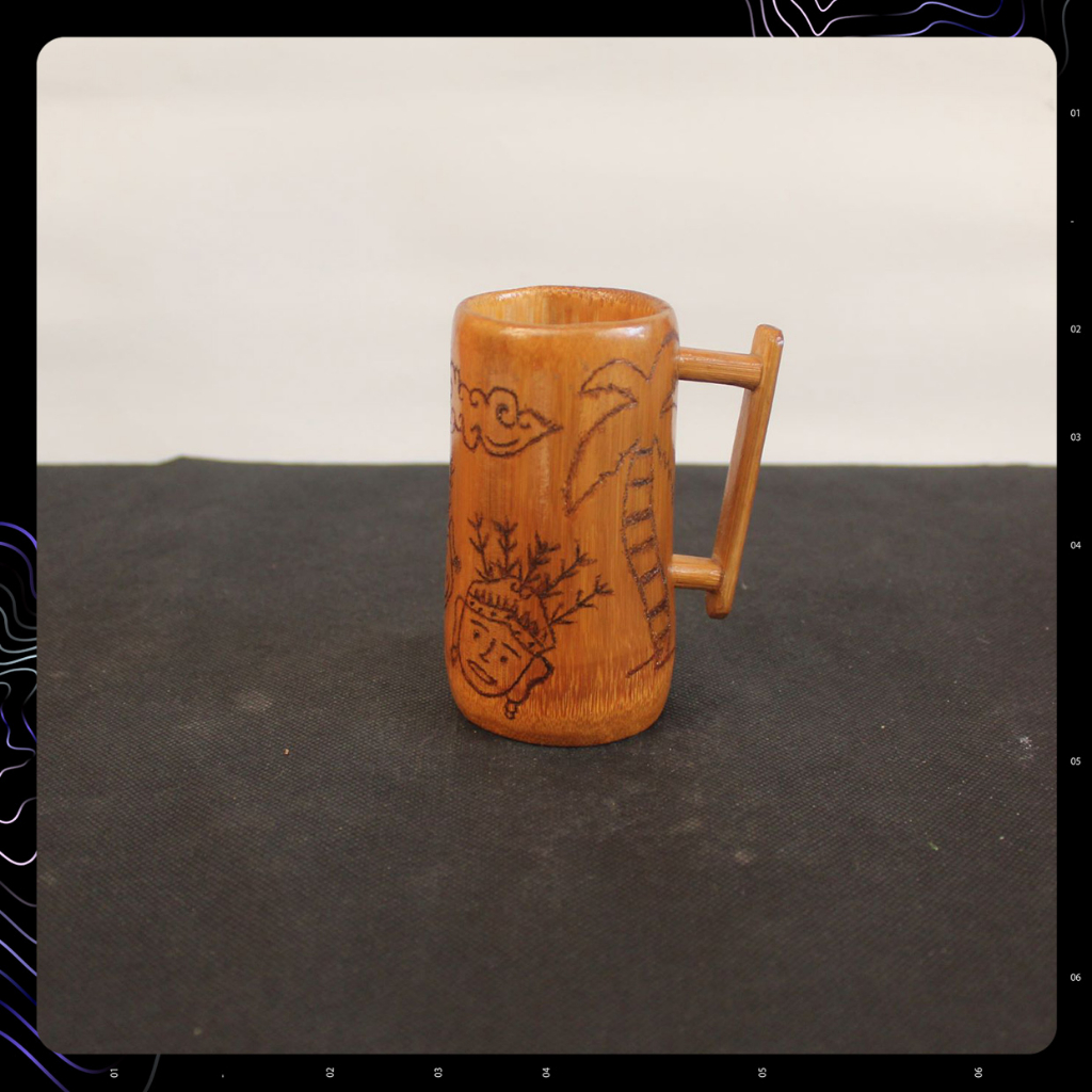 Gelas Loki Motif Betawi