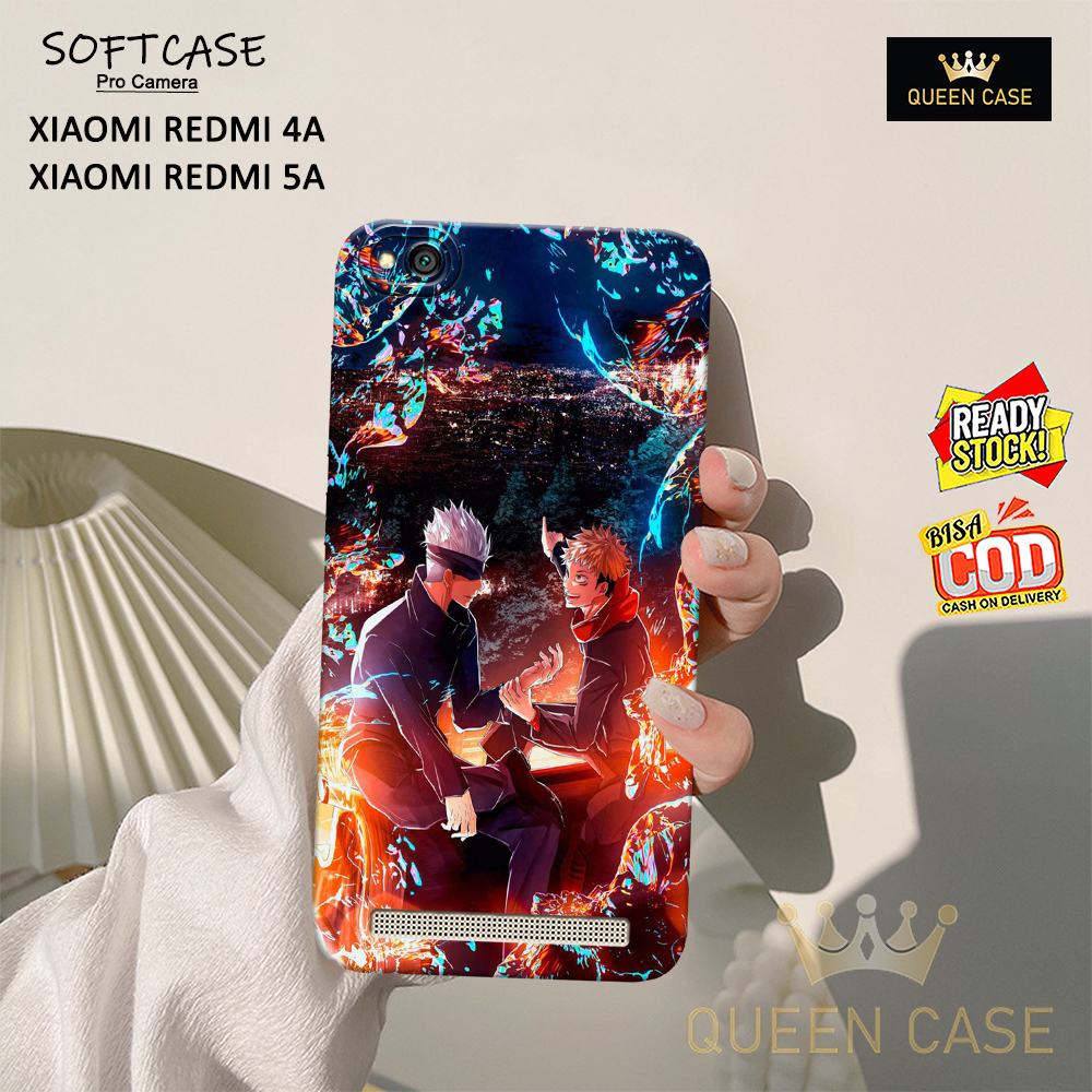 Softcase Pro Camera Anime - Case Hp Xiaomi Redmi 4A / Redmi 5A - Casing Hp Xiaomi Redmi 4A / Redmi 5
