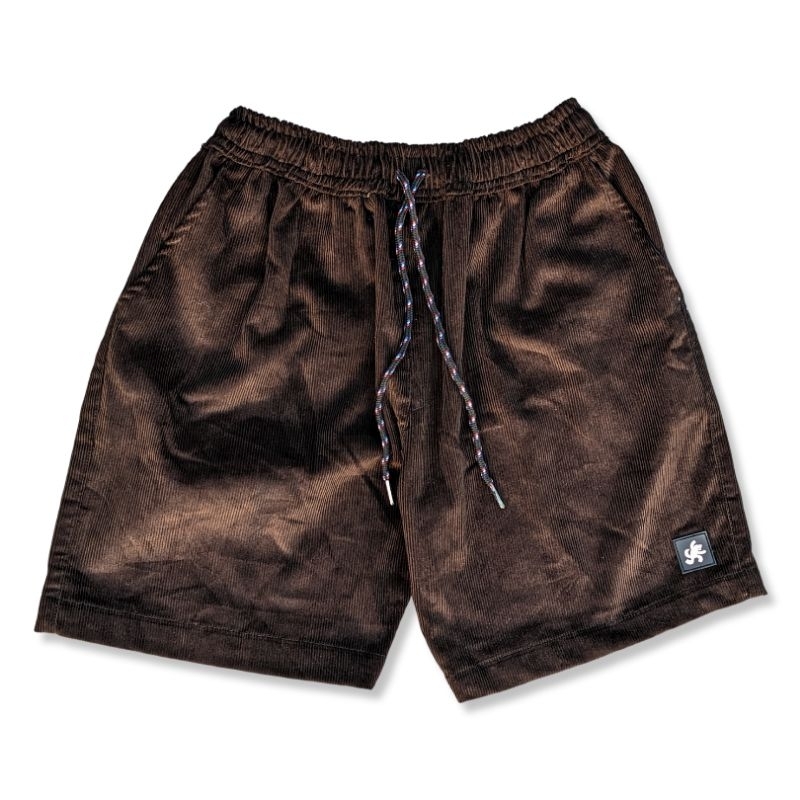Celana Pendek Corduroy Short Pants SAI.CO - BRAINSTORM Dark Brown