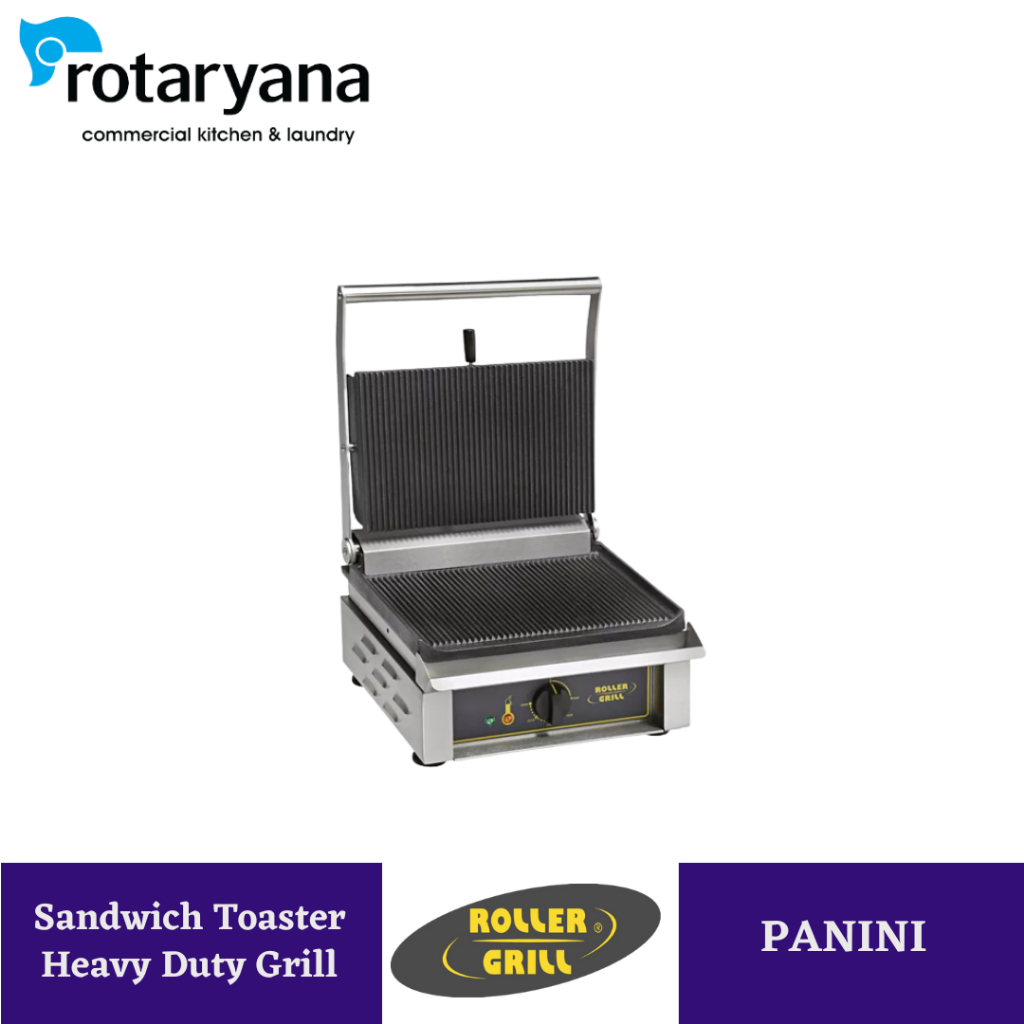 Cooking Line Sandwich Toaster Heavy Duty Grill Roller Grill Model Panini