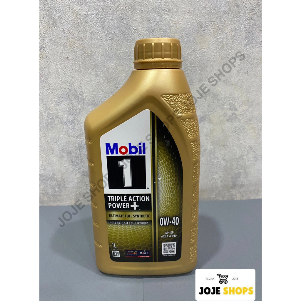 Oli Mobil Mobil1 Gold 0W 40 0W-40 Original Fully Synhtetic 1L / 1 L
