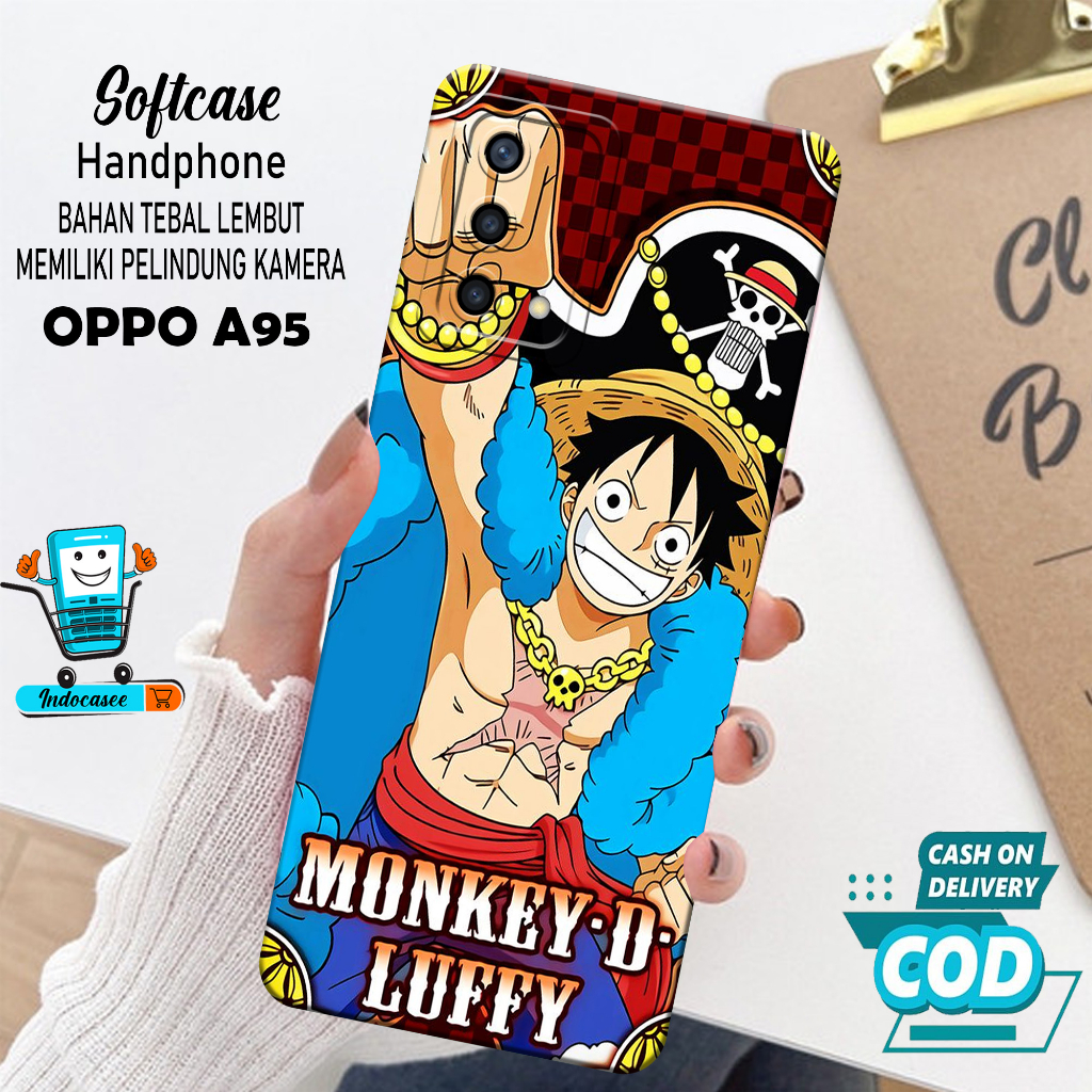 Case Hp OPPO A95 - Softcase OPPO A95 Terbaru - Casing OPPO A95 - Kesing OPPO A95 - Silikon OPPO A95 
