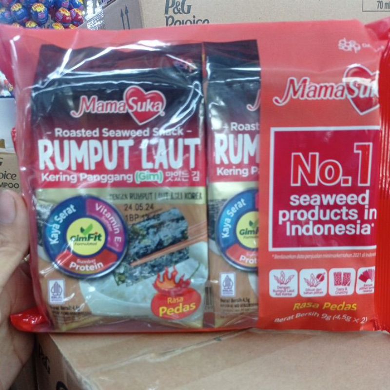 

mama suka nori rumput laut