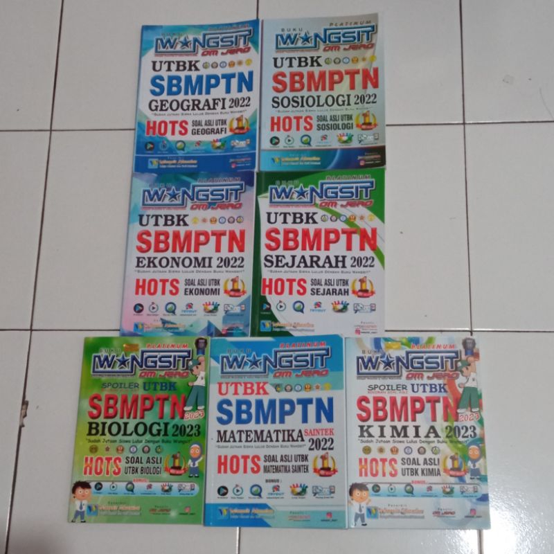 preloved wangsit saintek 2023 soshum 2022