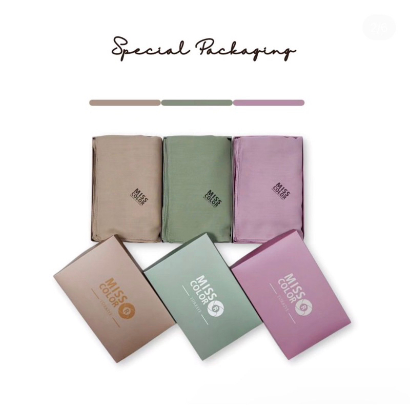 

box miss color (soft box) 16x16x3