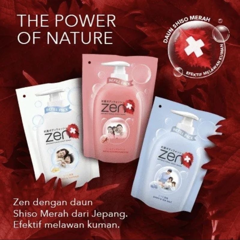 Zen Sabun Mandi Cair Refill 400ml