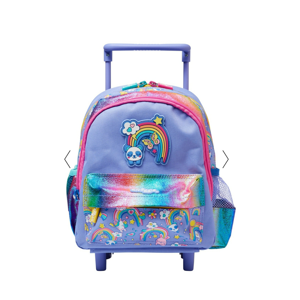 SMIGGLE TROLLEY LA LA TEENY TINY LILAC - TAS TROLI SMIGGLE