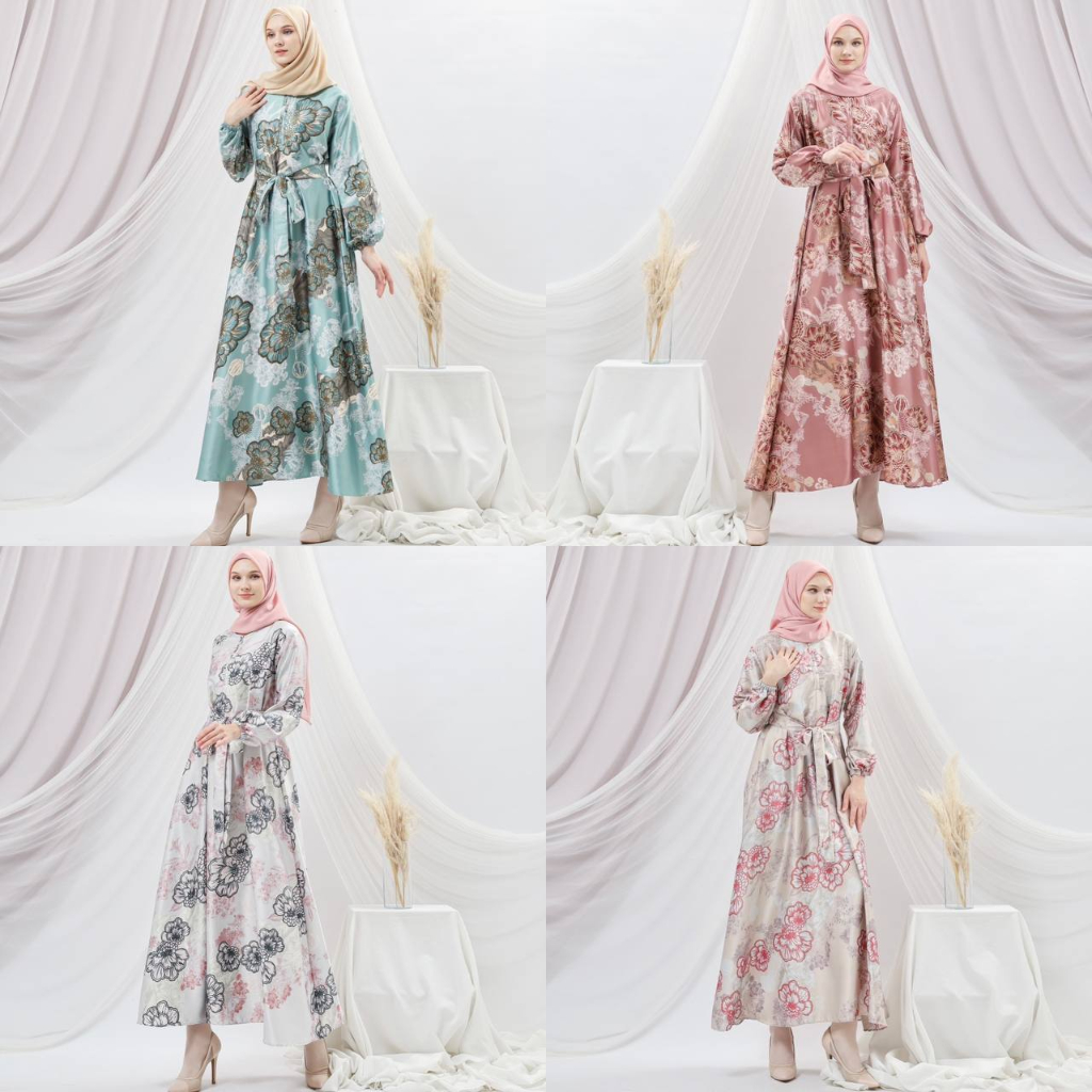 Dress Gamis Laluna Silky Premium