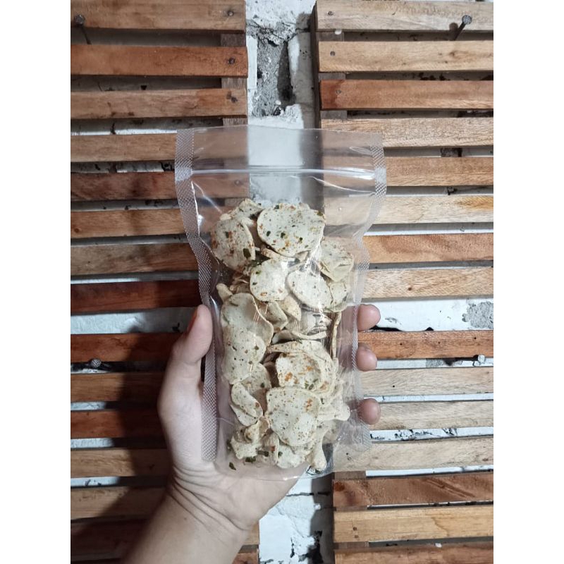 

Basreng Koin original daun jeruk
