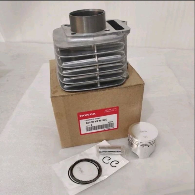 BLOCK BLOK SEHER MESIN SUPRA FIT NEW REVO LAMA SATU SET