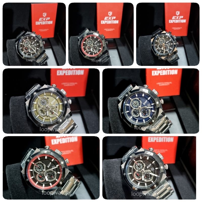 Jam tangan Pria Expedition 6385 E6385