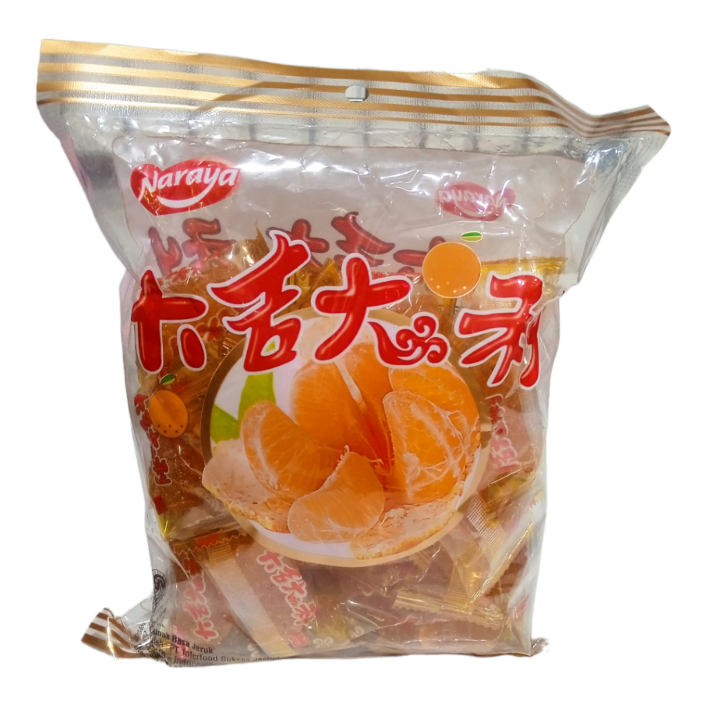 

Naraya jelly jeruk mandarin orange 500gram HALAL