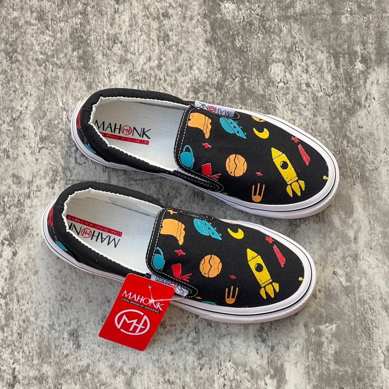 SEPATU MAHONK - Slip On Karakter New MH Pria Wanita || Seaptu Sneakers Pria Wanita Original Lokal Brand