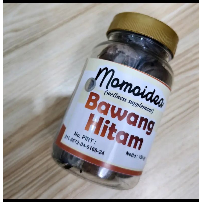 Bawang Hitam Momoidea 1 Botol ASLI Suplement Kesehatan Organik