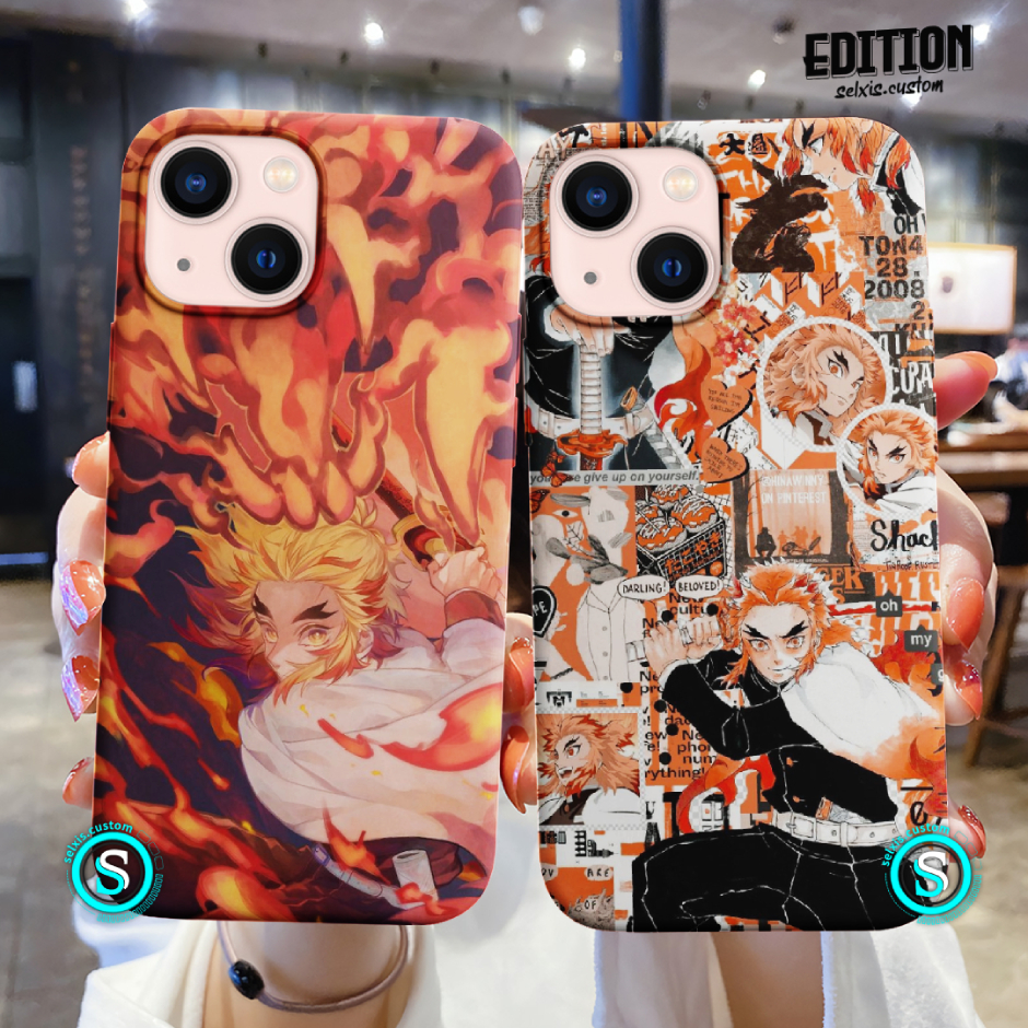 Case Premium Anime Demon Slayer Kyojuro Rengoku (All Type Smartphone)