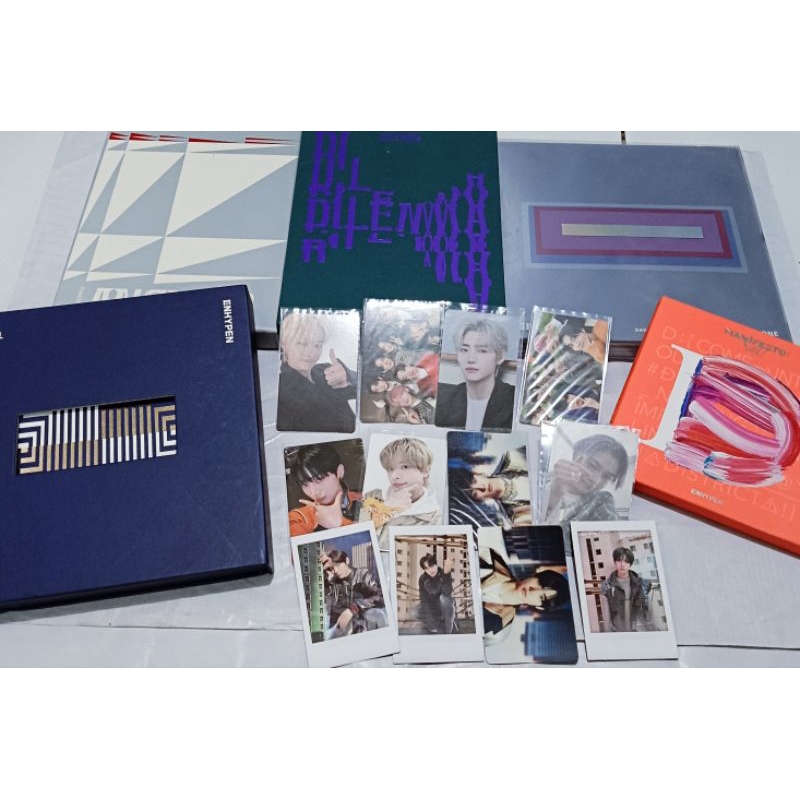 [OFFICIAL] ENHYPEN ALBUM ONLY DILEMMA PC SUNOO JAKE JAY DILEMMA  PC NCT STICKER PC NCT DREAM NCT127 