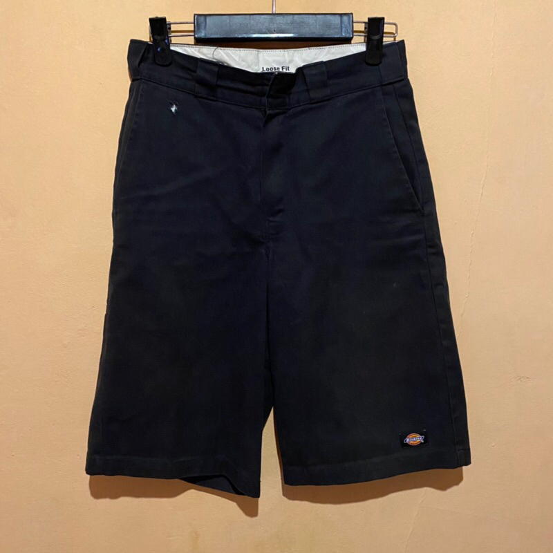 Dickies Short Pants Cell Pocket Loose Fit Black | Second Pants 2