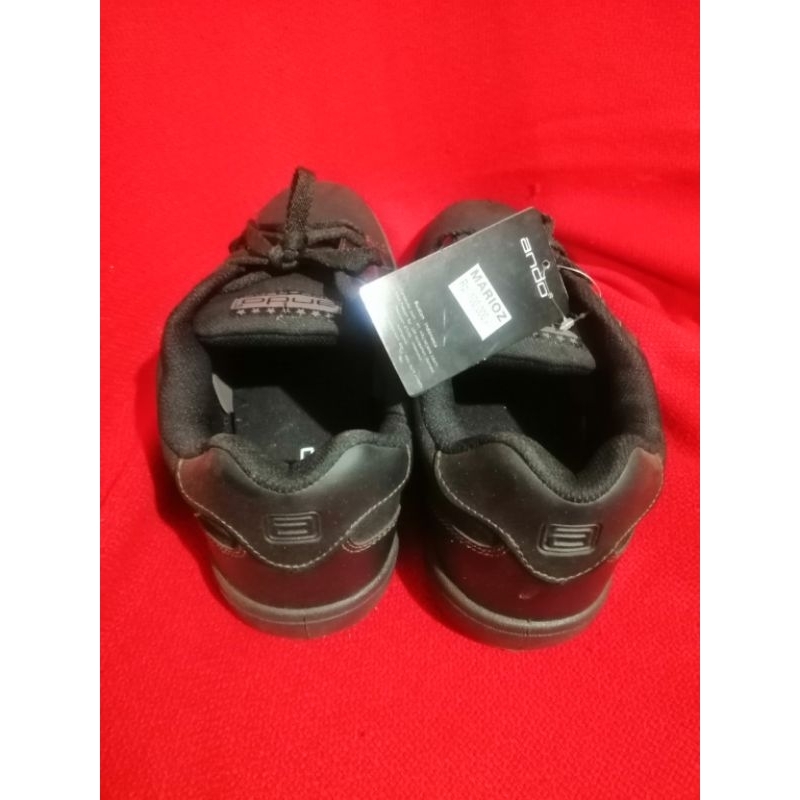 Sepatu ando marioz size 41 hitam ando ando ando