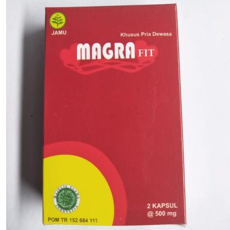 Ecer Magra Fit isi 2 suplemen pria dewasa setara vitamale gasa-kapsul