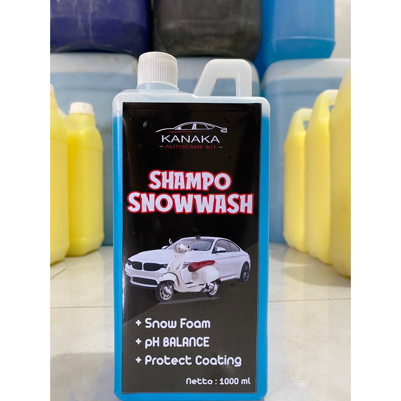 (COD) SHAMPO MOBIL 1 LITER/SHAMPO MOTOR/SHAMPO BUSA MELIMPAH/SHAMPO MOBIL DAN MOTOR/SHAMPO CUCI MOBI