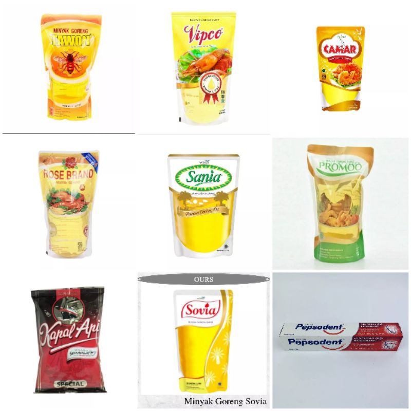 

bandling minyak+kopi+pepsodent