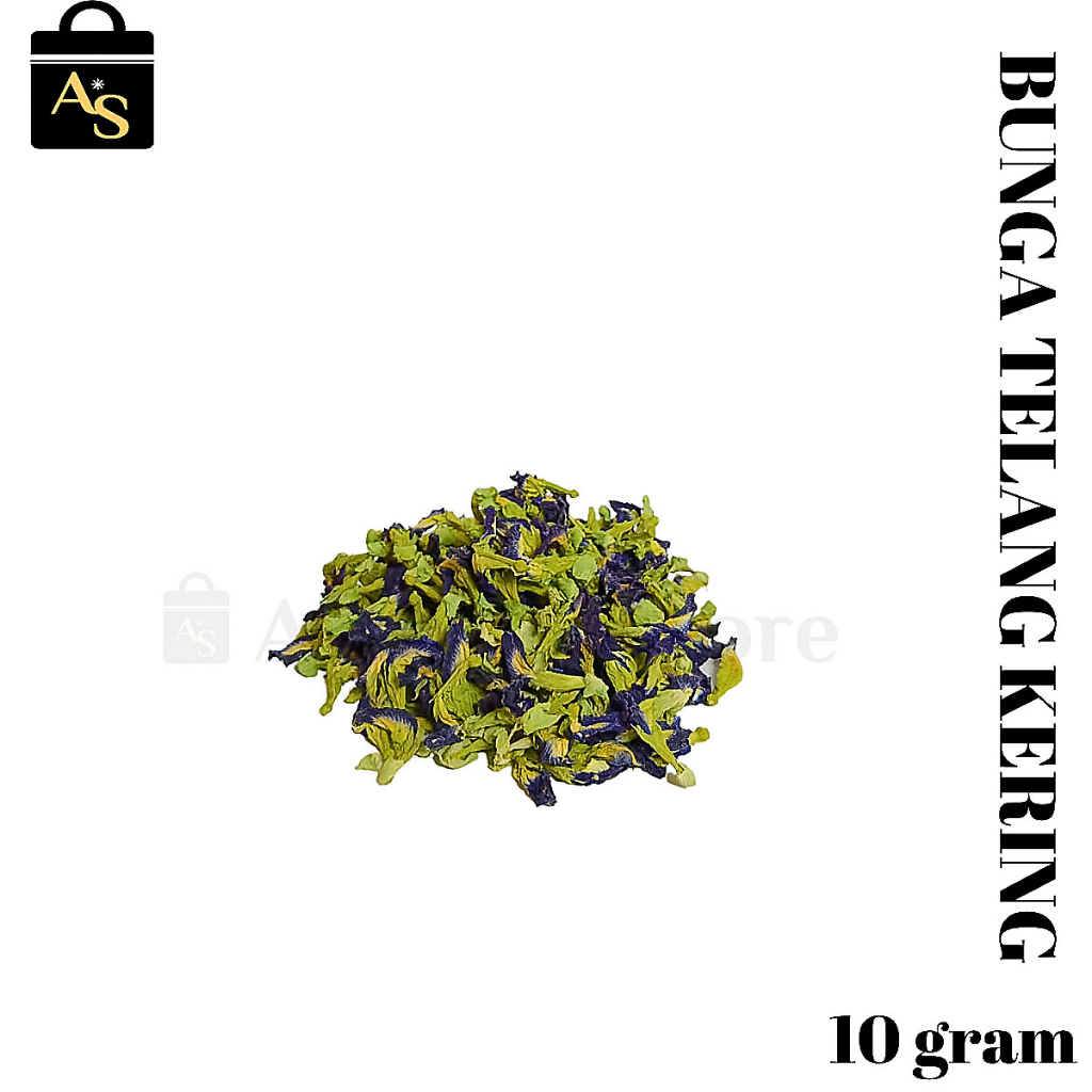 

Teh Bunga Telang Tumpuk Premium / Bunga Telang Kering 10 Gram Premium Grade