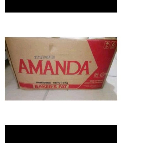 Mentega Putih Amanda 15kg