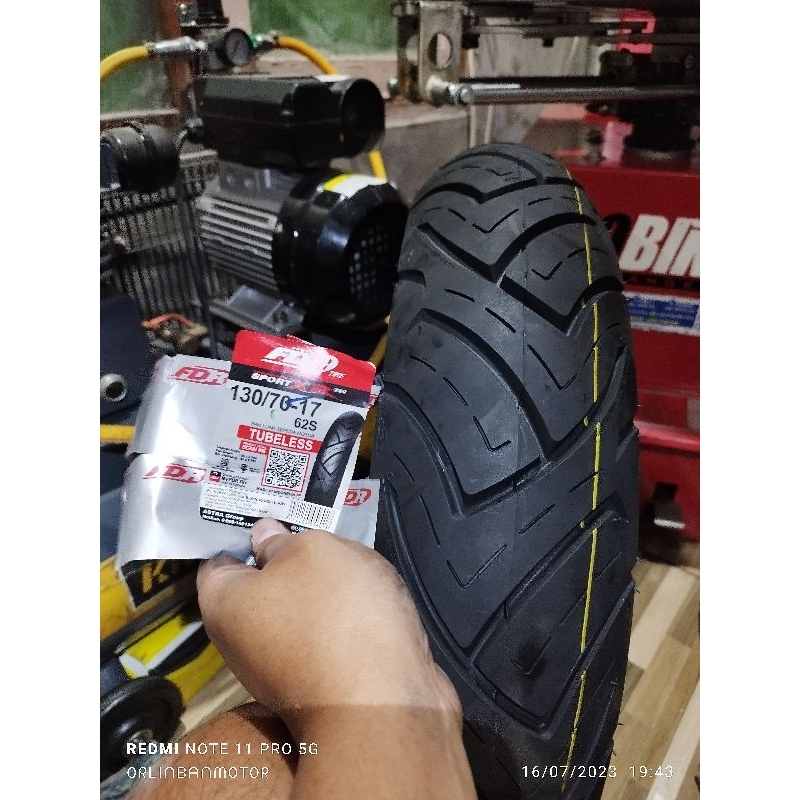 Ban Belakang Honda CBR 150R/Ban Size 130/70-17 FDR Sport XR Evo/BAN LUAR FDR GSX150/BAN BELAKANG NEW