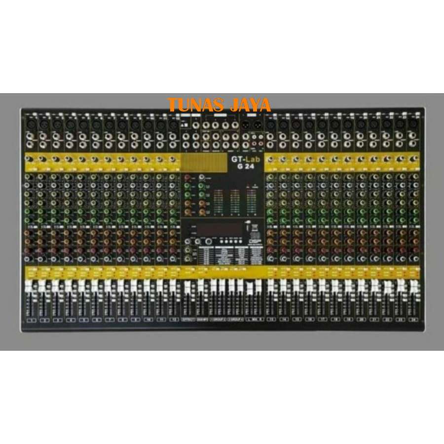 MIXER AUDIO GT LAB G24 GT LAB G 24 ORGINAL BY RDW 24 CHANNEL