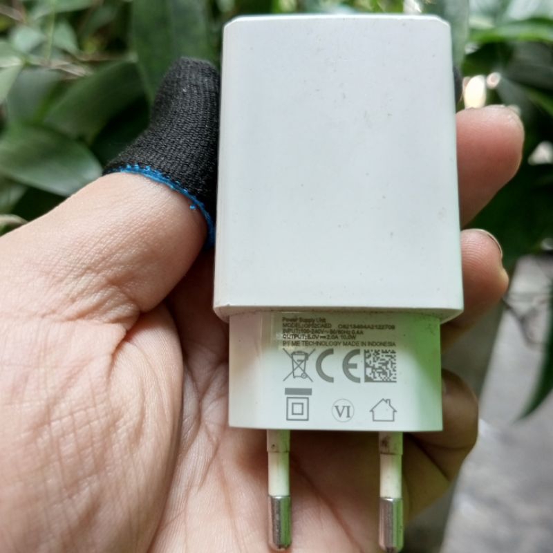 Adaptor Kepala Oppo 5V 2A 10Watt ORIGINAL COPOTAN bekas second murah