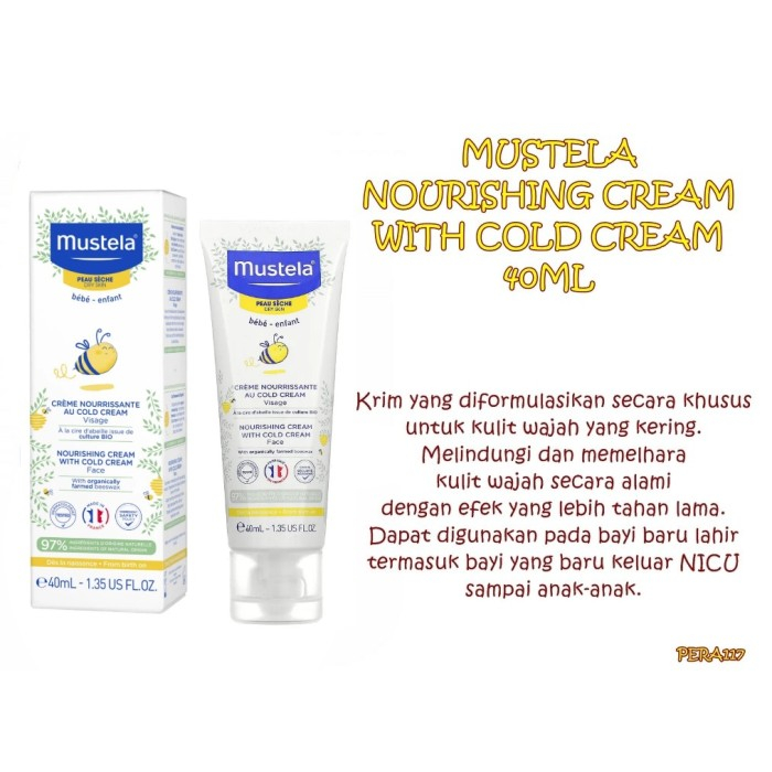 Mustela Nourishing Cream With Cold Cream 40ml