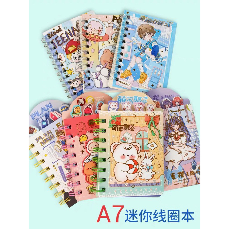 

NOTES SPIRAL PEMBATAS MOMO GIRL LUCU A7 201-18 80 LEMBAR | BUKU CATATAN PRIBADI KECIL LUCU NOTEBOOK