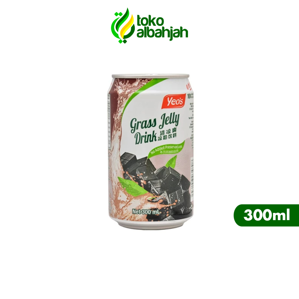 

YEOS GRASS JELLY DRINK / MINUMAN CINCAU 300 ML / MINUMAN KALENG 300ml