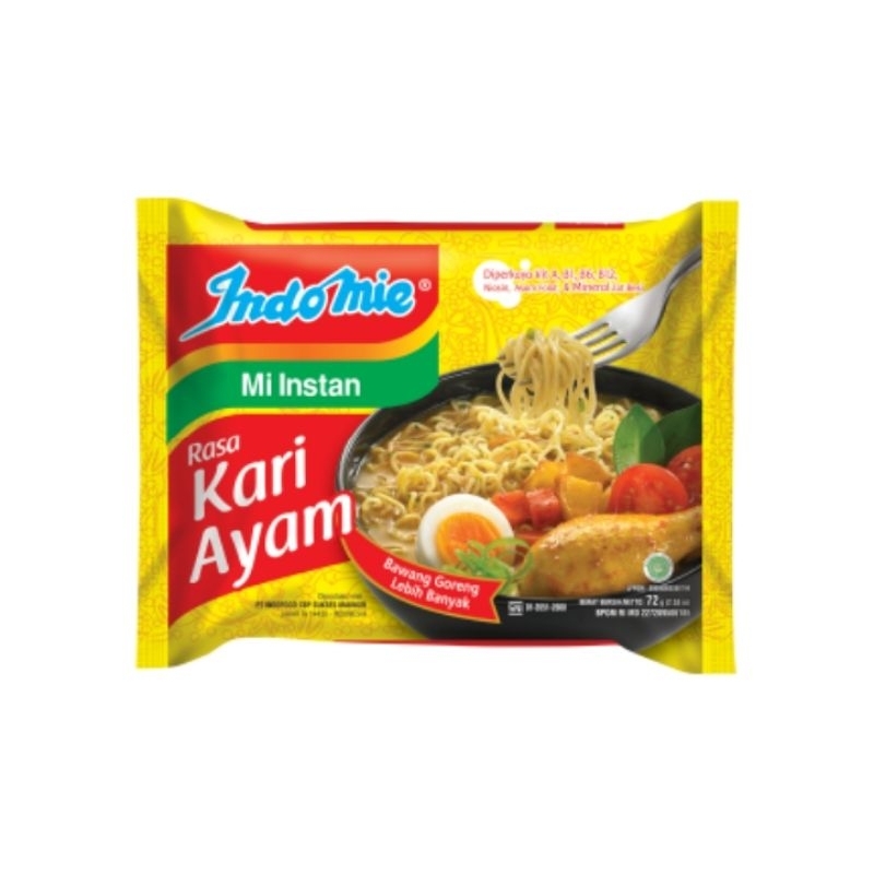 

Indomie Kari Ayam 72 gr