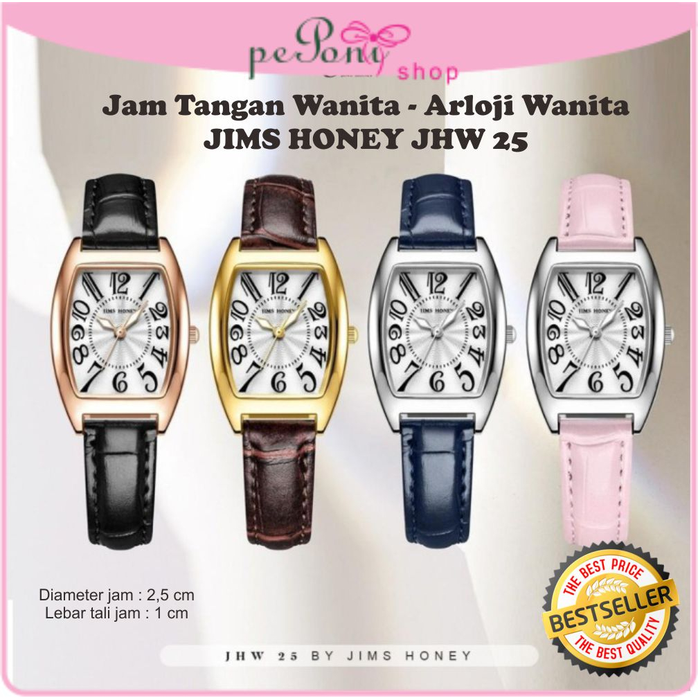 Jam Tangan Wanita - Arloji Wanita JIMS HONEY JHW 25 - Jam Analog SALE DISKON