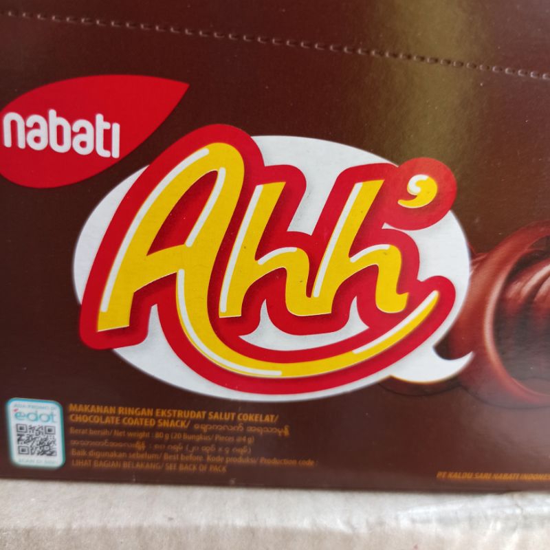 

Snack Richoco Nabati Ahh Rasa Salut Cokelat 6g
