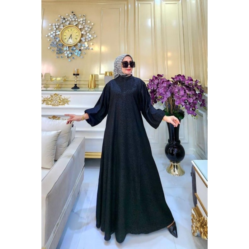 GAMIS WANITA ARAFA EMBOS ABAYA