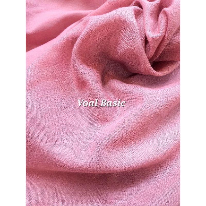 Kain Meteran - Kain - Kain VOAL BASIC - Harga Per 1 Meter