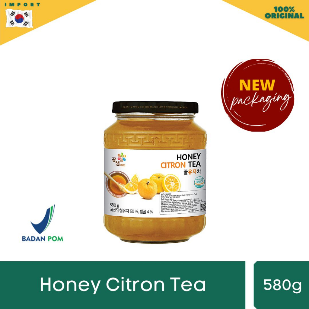 

Minuman Teh Madu Korea merk Kkoh Shaem 580 gr