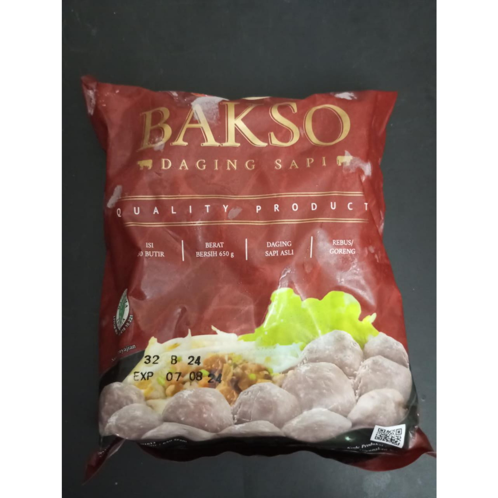 

Bakso Premium Hanwe Baso Sapi 650gr